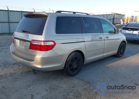 2006 Honda Odyssey Touring из США, поврежденный, VIN 5FNRL38856B098897